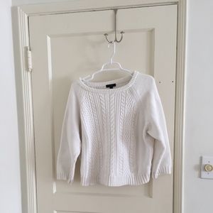 J Crew Bulky Cotton Sweater